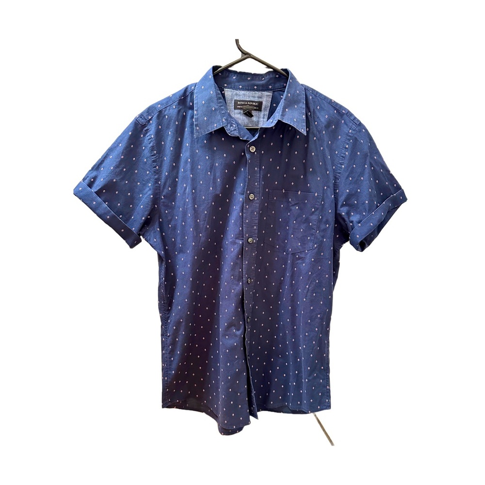 Banana Republic Short Sleeve Button Up Shirt